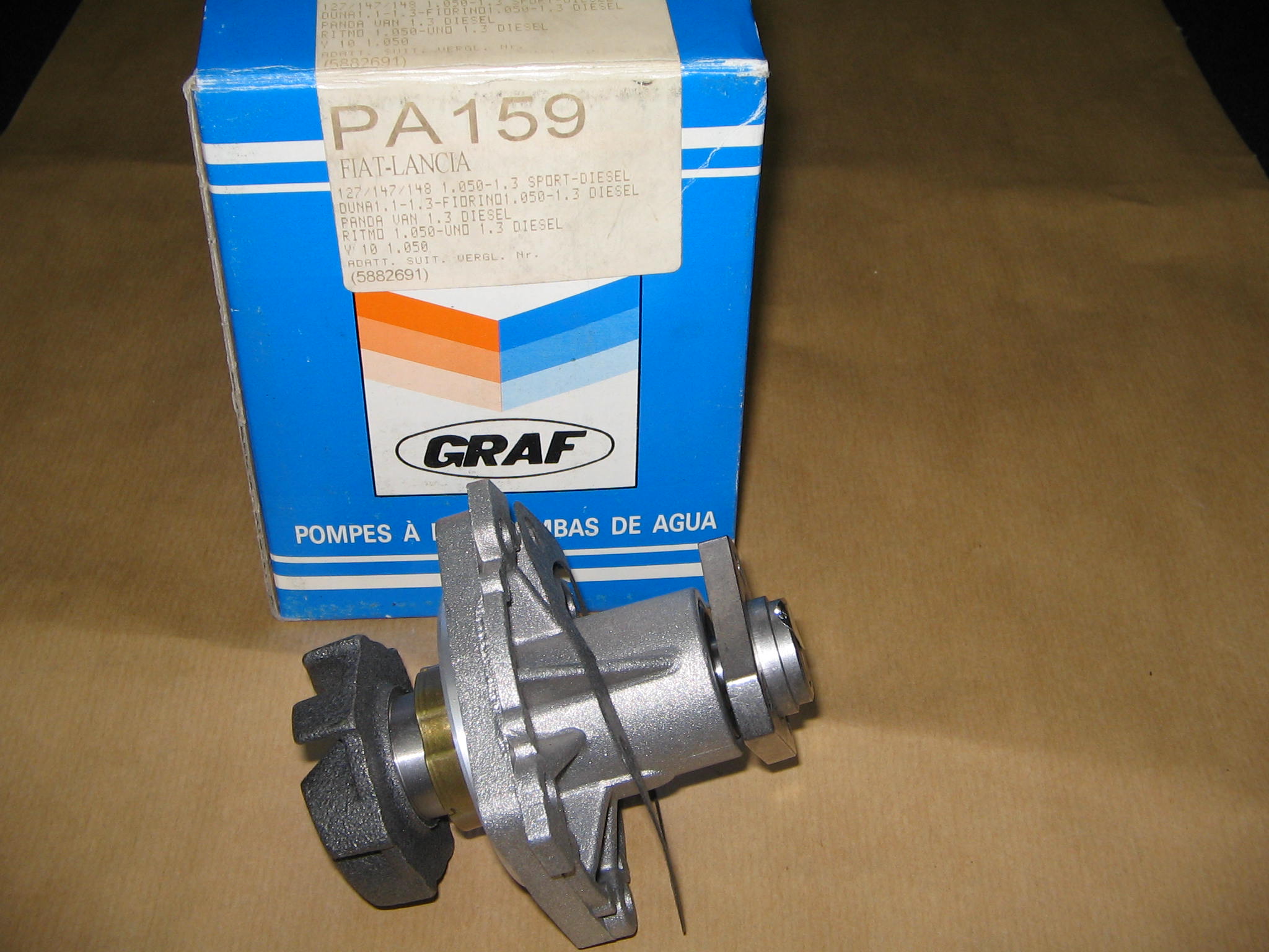 POMPA ACQUA FIAT/LANCIA n.376